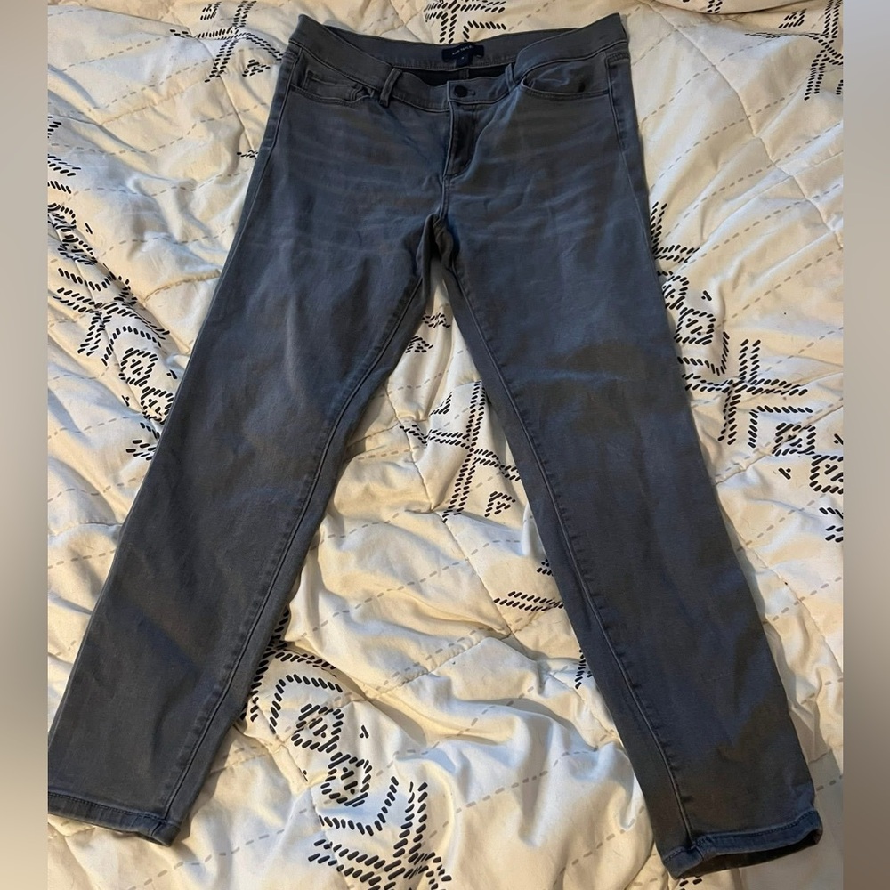Ann Taylor size 10. Gray jeans.